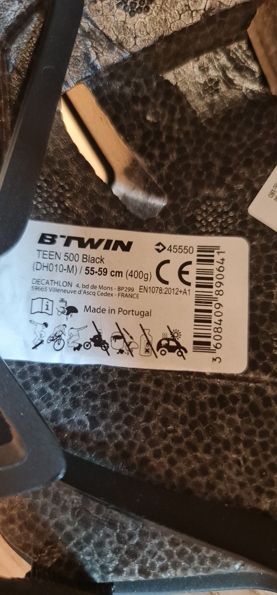 Casco BTWIN TEEN 500 skate