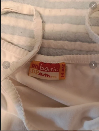 Camiseta tirantes Talla 14 años