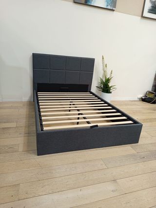 Cama canapé con cabecero. ¡Envío gratis!