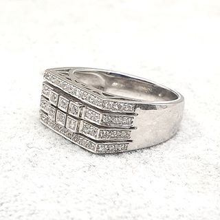 Anillo oro 18k brillantes