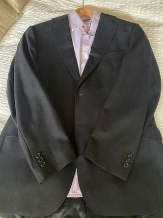 Americana Ennio Rossi negra - Talla 21