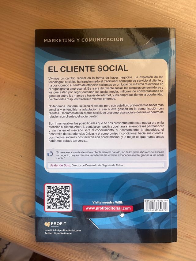 Libro “el cliente social”