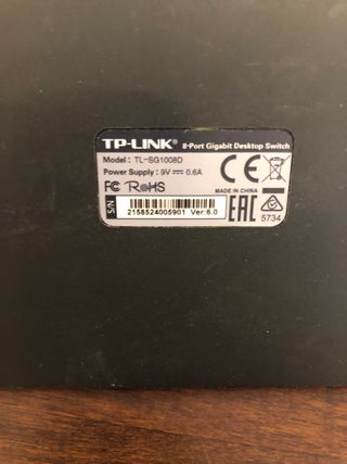 Switch TP-LINK 8 puertos RJ45