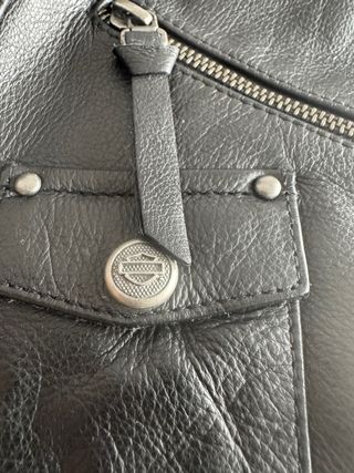 Chaqueta Harley-Davidson cuero negra, M