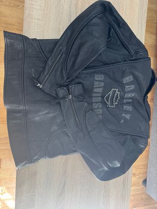 Chaqueta Harley-Davidson cuero negra, M