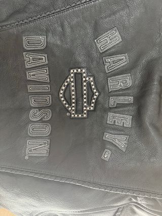 Chaqueta Harley-Davidson cuero negra, M