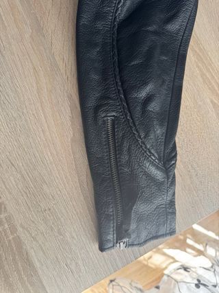 Chaqueta Harley-Davidson cuero negra, M