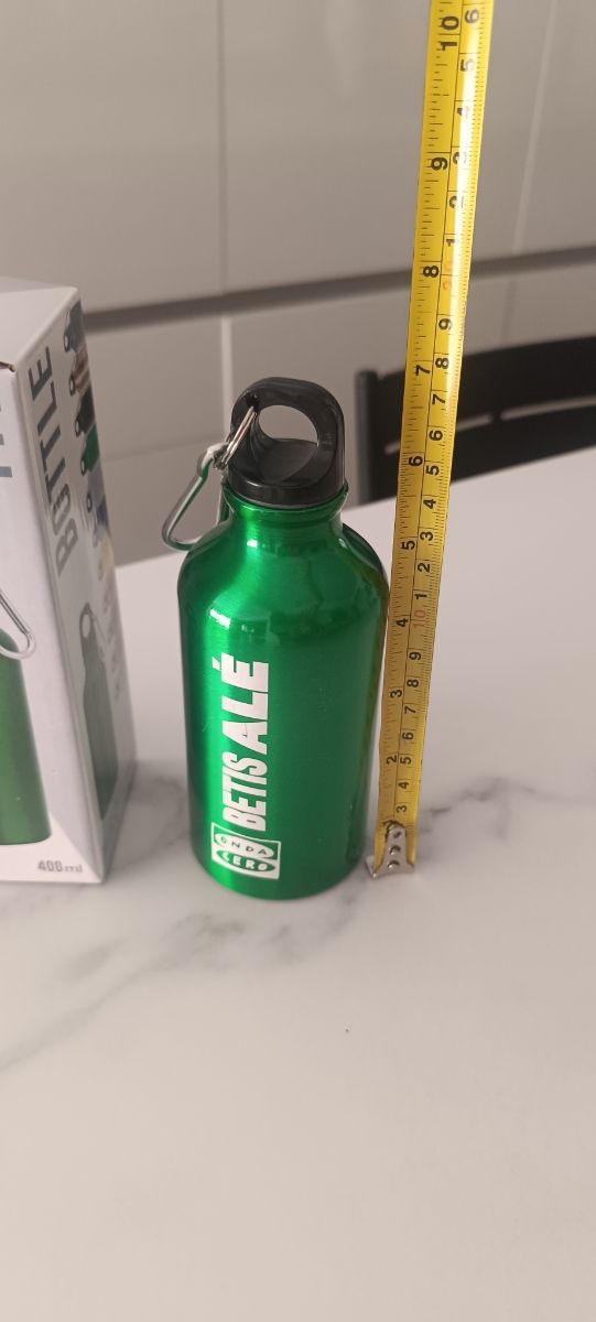 Botella aluminio verde 400ml