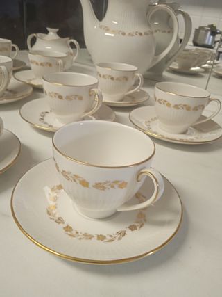 Juego café Royal Doulton porcelana