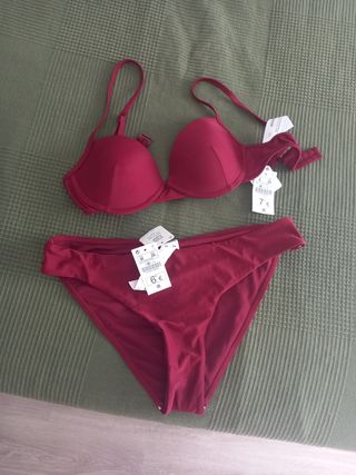 Bikini burdeos