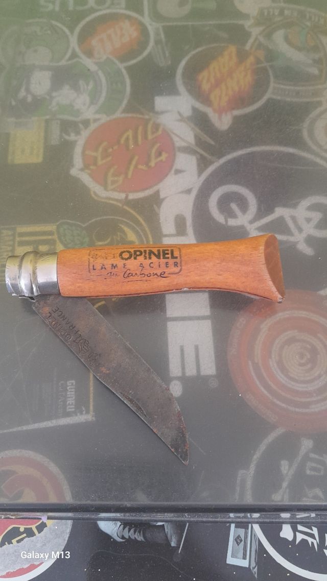 Cuchillo Opinel N°6 antiguo