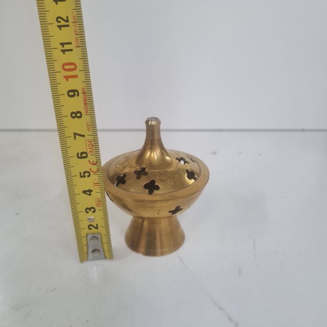 Incensiere antico in ottone