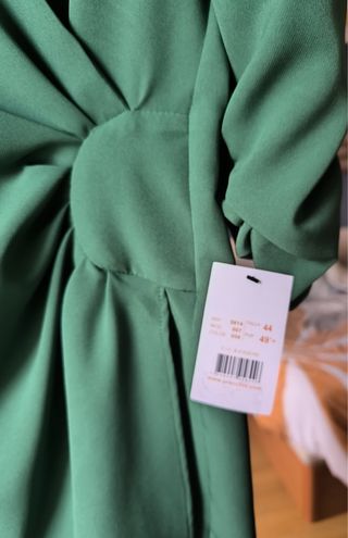 Vestido fiesta verde - Talla 44
