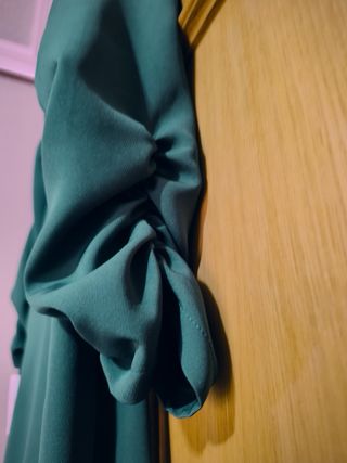 Vestido fiesta verde - Talla 44