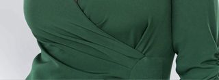 Vestido fiesta verde - Talla 44
