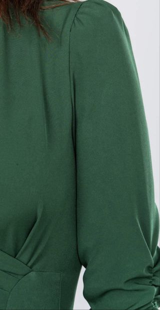Vestido fiesta verde - Talla 44