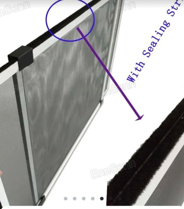 MOSQUITERA EXTENSIBLE DE ALUMINIO