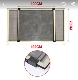 MOSQUITERA EXTENSIBLE DE ALUMINIO