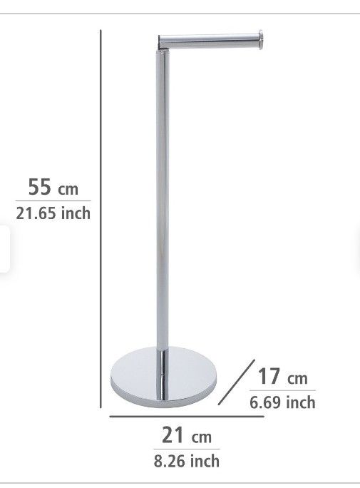 Portarrollos WENKO - Soporte papel higiénico