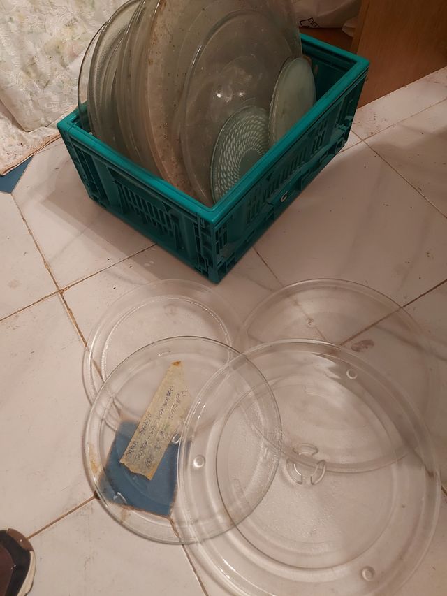 Platos giratorios microondas