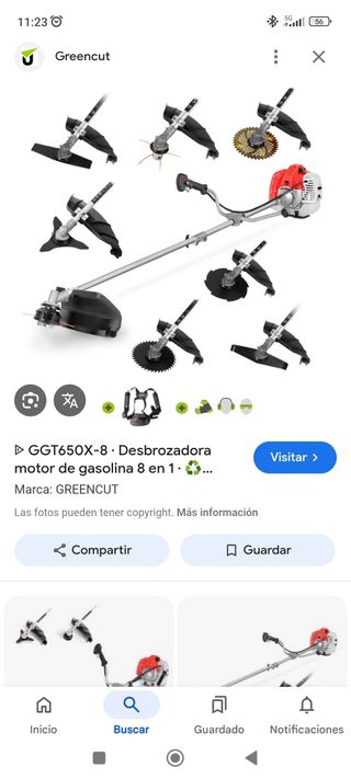 Segadora greencut