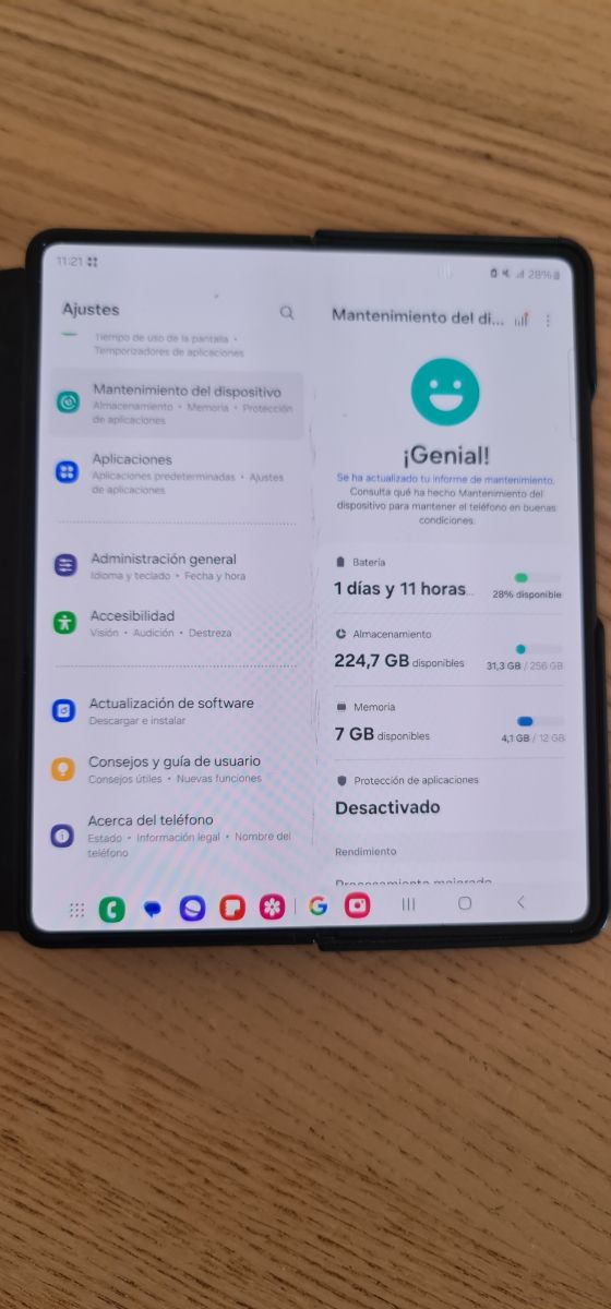 Samsung Galaxy Z Fold3 5G - Negro