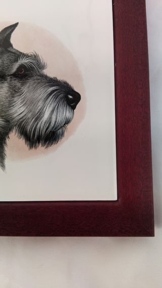 Base para pratos quentes em madeira e azulejo