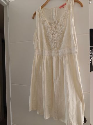 Vestido Sfera blanco talla L