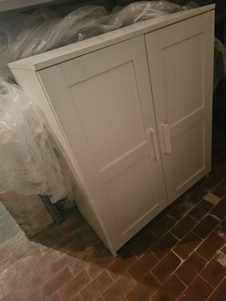 BRIMNES IKEA armadietto bianco, piccola credenza