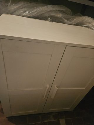 BRIMNES IKEA armadietto bianco, piccola credenza