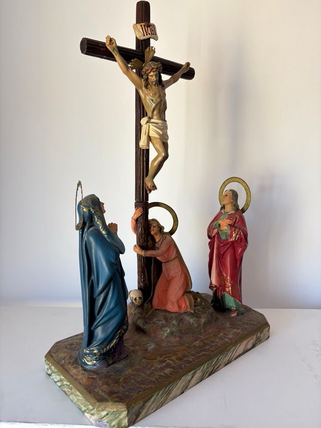 Calvario antiguo Olot - Grupo escultórico