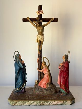 Calvario antiguo Olot - Grupo escultórico