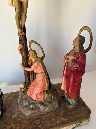 Calvario antiguo Olot - Grupo escultórico