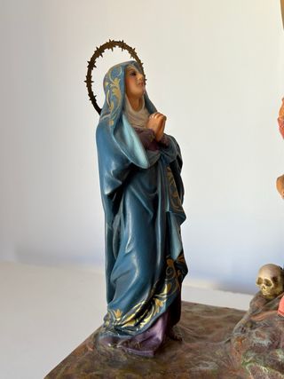 Calvario antiguo Olot - Grupo escultórico