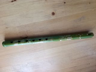 Flauta dulce de bambú