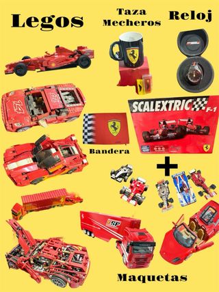 Set Lego Ferrari + Modellini
