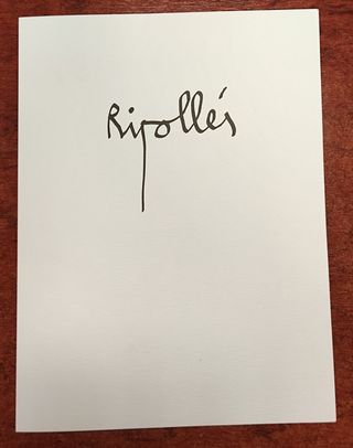 Obra Ripolles Grabado Torero.