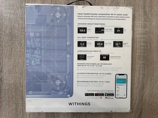 Withings Body Cardio Smart Scale Bascula de baño