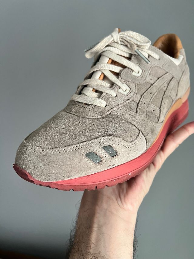 Asics Gel Lyte III x Packer - Marrón Gris