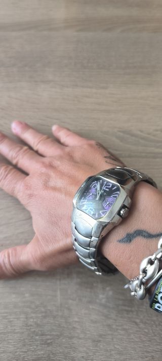 Reloj Lotus Mujer Plata/Morado