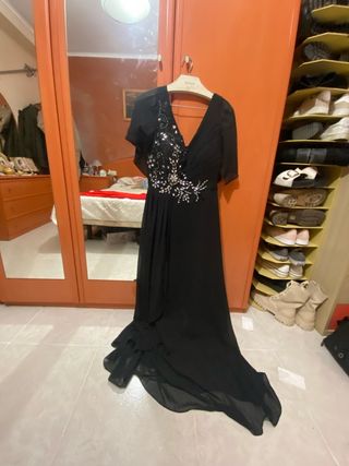 Vestido negro fiesta