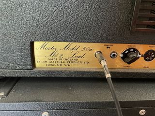 Marshall JMP Master Model 50w Mk2 Lead