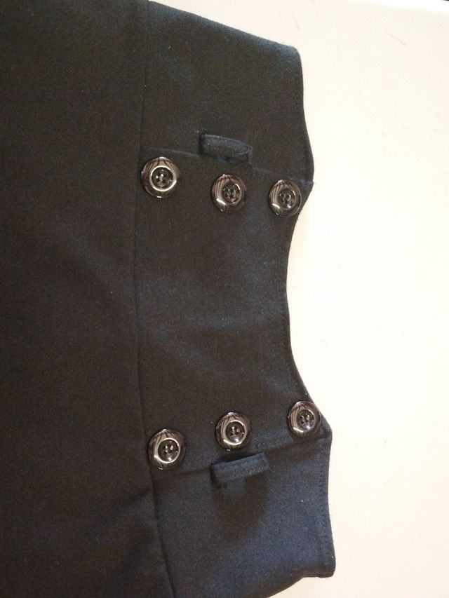 Falda negra - Mini falda