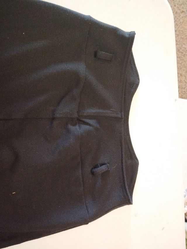 Falda negra - Mini falda