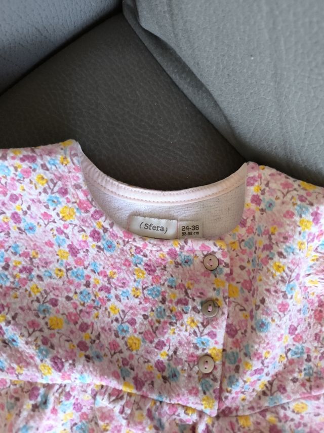 Vestido niña flores