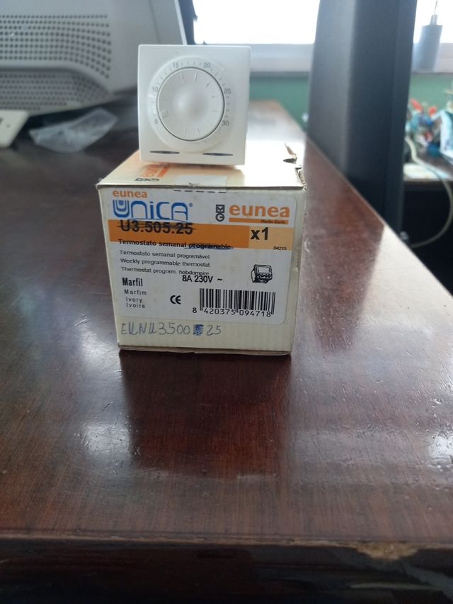 Termostato EUNEA UNICA U3.505.25