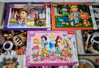 Puzzles Trefl Disney y Bob el Constructor