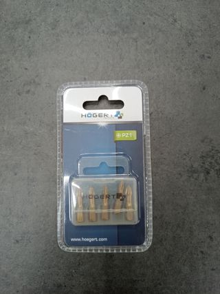 5 Puntas Destornillador PZ1 & PH3 25mm