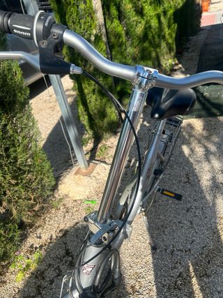 Bicicleta plegable aluminio.