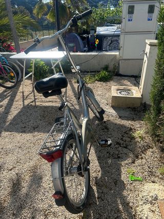 Bicicleta plegable aluminio.